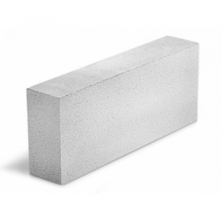 Блок из ячеистого бетона газосиликатный D500 600х300х100 мм